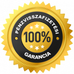 100% pénz visszafizetési garancia